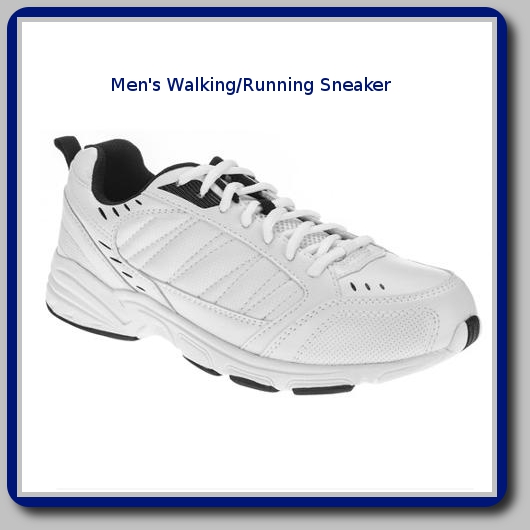 Men's Walking-Running Sneaker Size 13