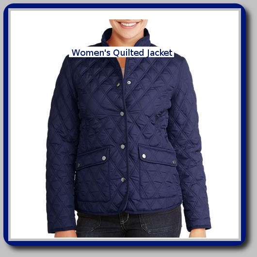Women's Quilted Thermal Jacket XL - Blue See Wishlist For More Sizes
